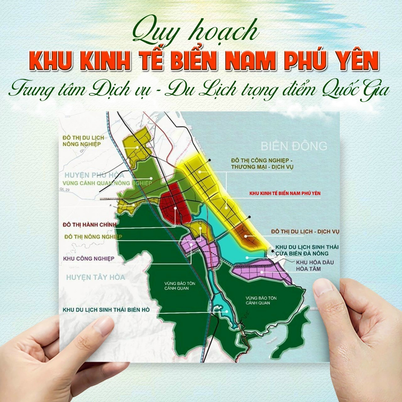 duy nhất 2 lô đất đô thị Biển Phú Yên, cạnh khu hành chính mới chỉ 1,8 tỷ/130m2