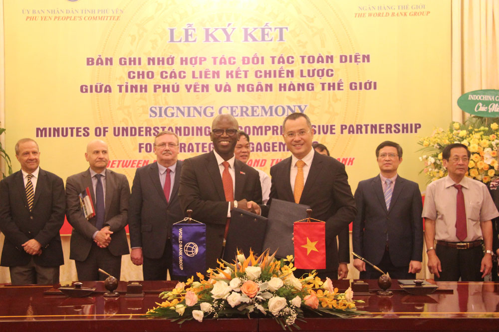 Phú Yên thiết lập quan hệ đối tác toàn diện cho các liên kết chiến lược với WB