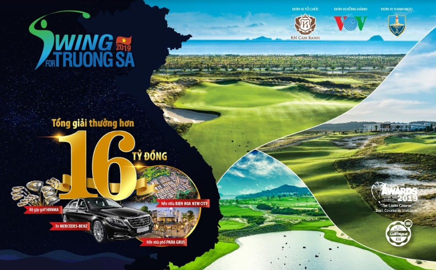 200 khách mời tham dự giải gôn gây quỹ lớn nhất năm 2019 tại sân KN Golf Links-Cam Ranh