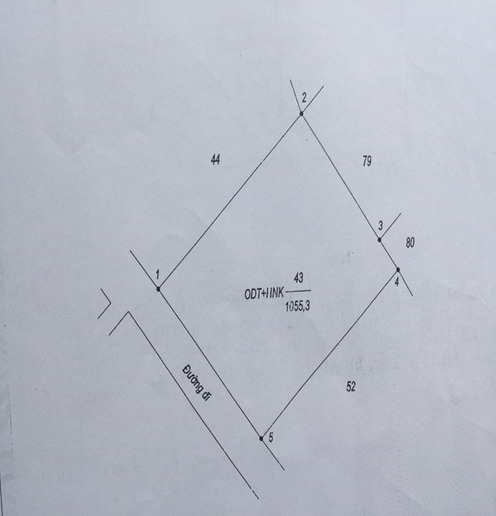 Thửa đất số 5 Khu Phú Thọ 1, Hòa Hiệp Trung, huyện Đông Hòa, Phú Yên