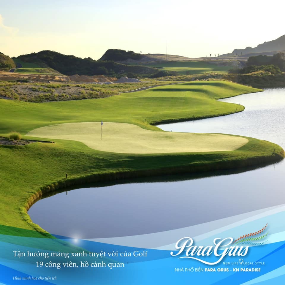 para grus sở hữu Sân golf 27 lỗ, câu lạc bộ & sân tập tiêu chuẩn Quốc tế