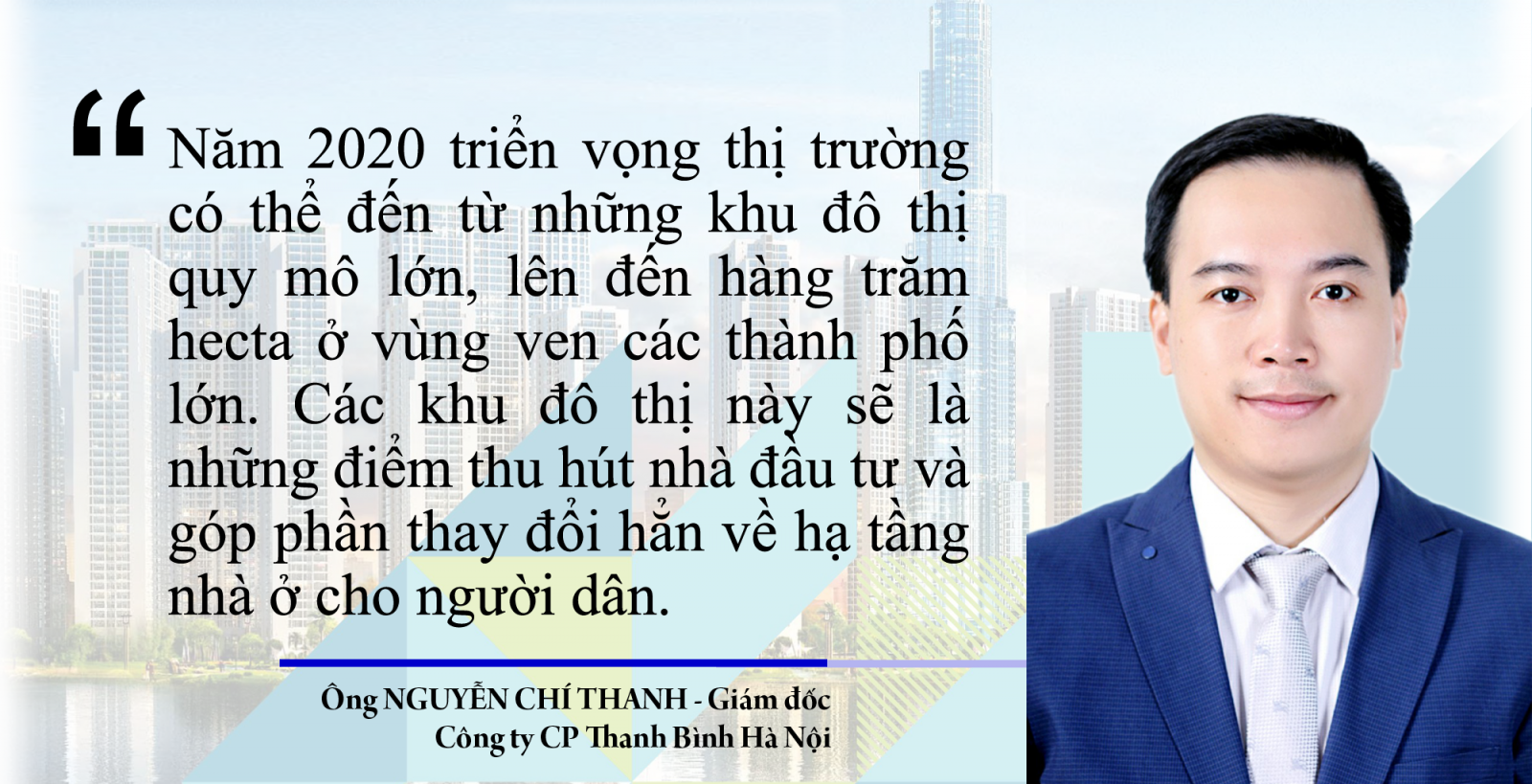 Dự cảm thị trường bất động sản 2020 (KỲ I): Góc nhìn tích cực từ doanh nghiệp
