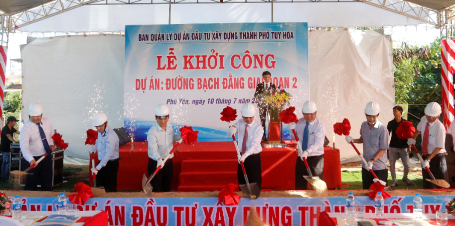 Khởi công dự án Đường Bạch Đằng giai đoạn 2
