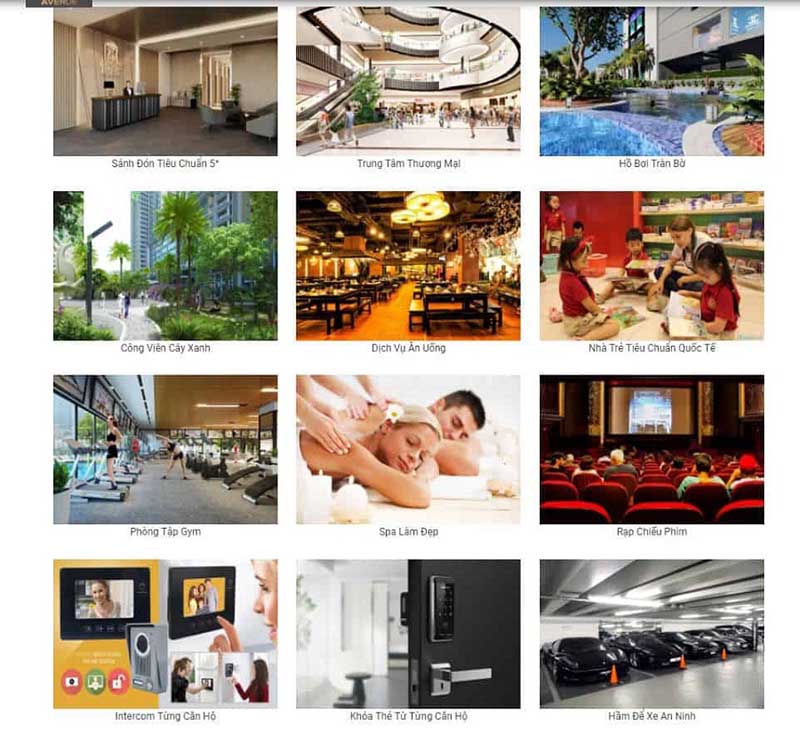 Cơ hội tận hưởng và trải nghiệm nhiều tiện ích nội khu tuyệt vời ngay tại Icon Central